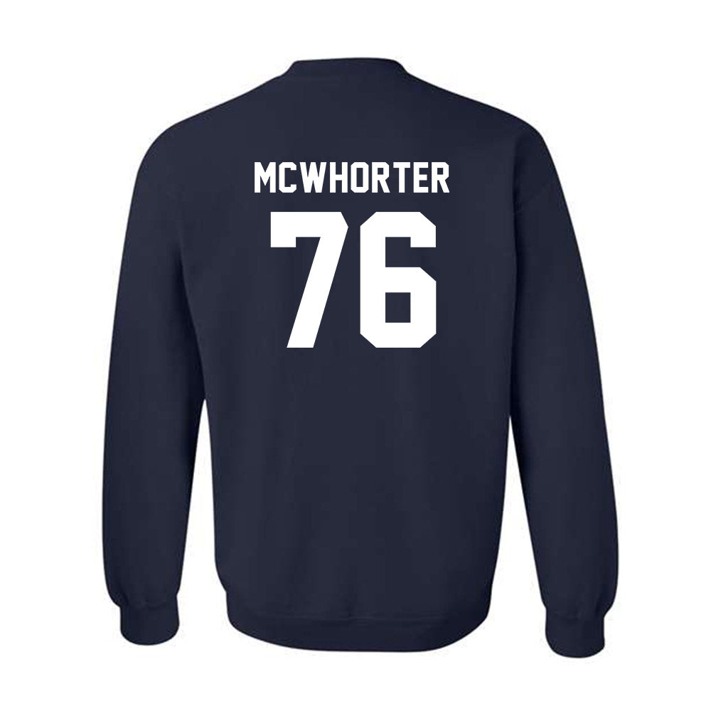 Auburn - NCAA Football : Bear McWhorter - Generic Shersey Crewneck Sweatshirt-1