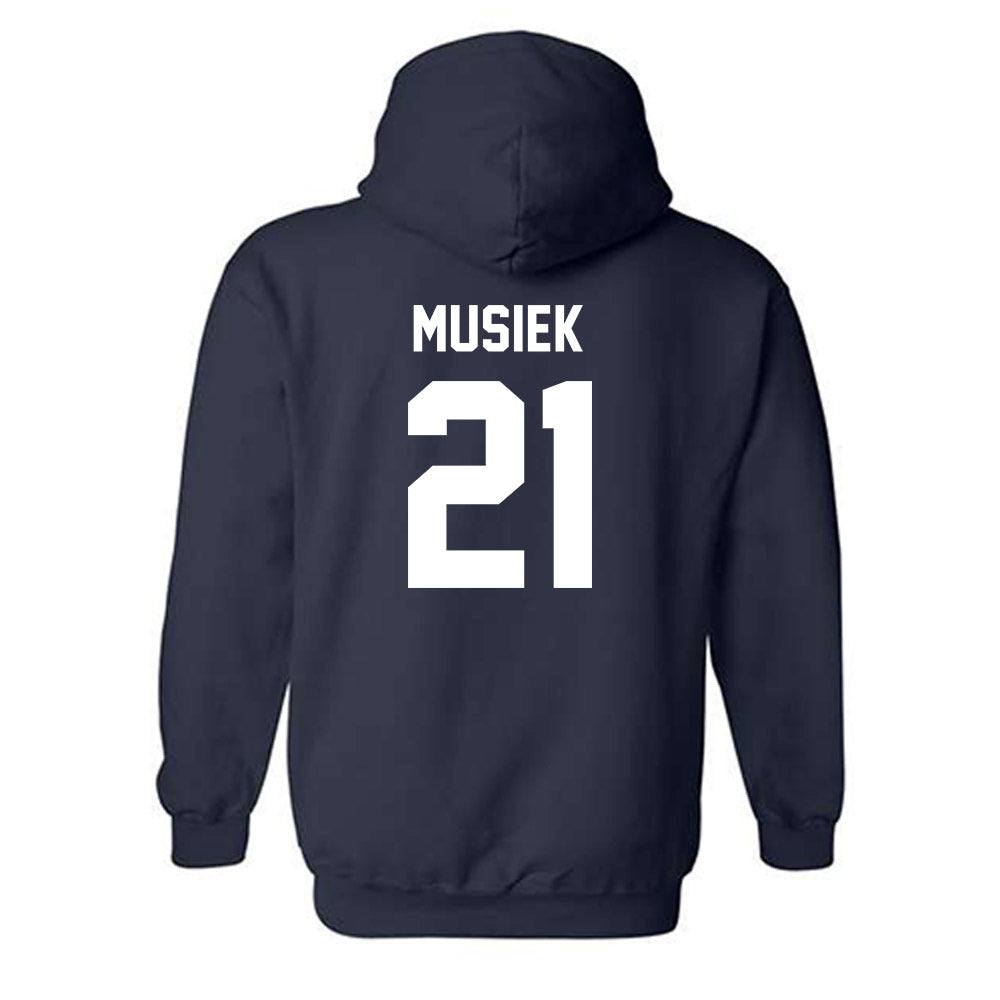 Auburn - NCAA Women's Soccer : Emma Musiek - Generic Shersey Hooded Sweatshirt-1