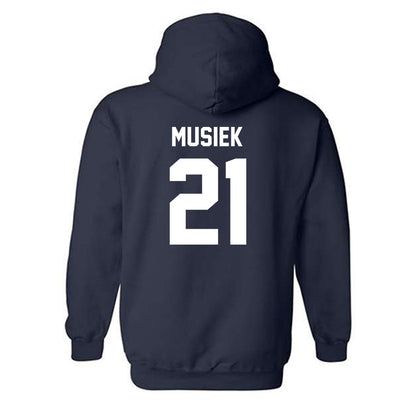 Auburn - NCAA Women's Soccer : Emma Musiek - Generic Shersey Hooded Sweatshirt-1