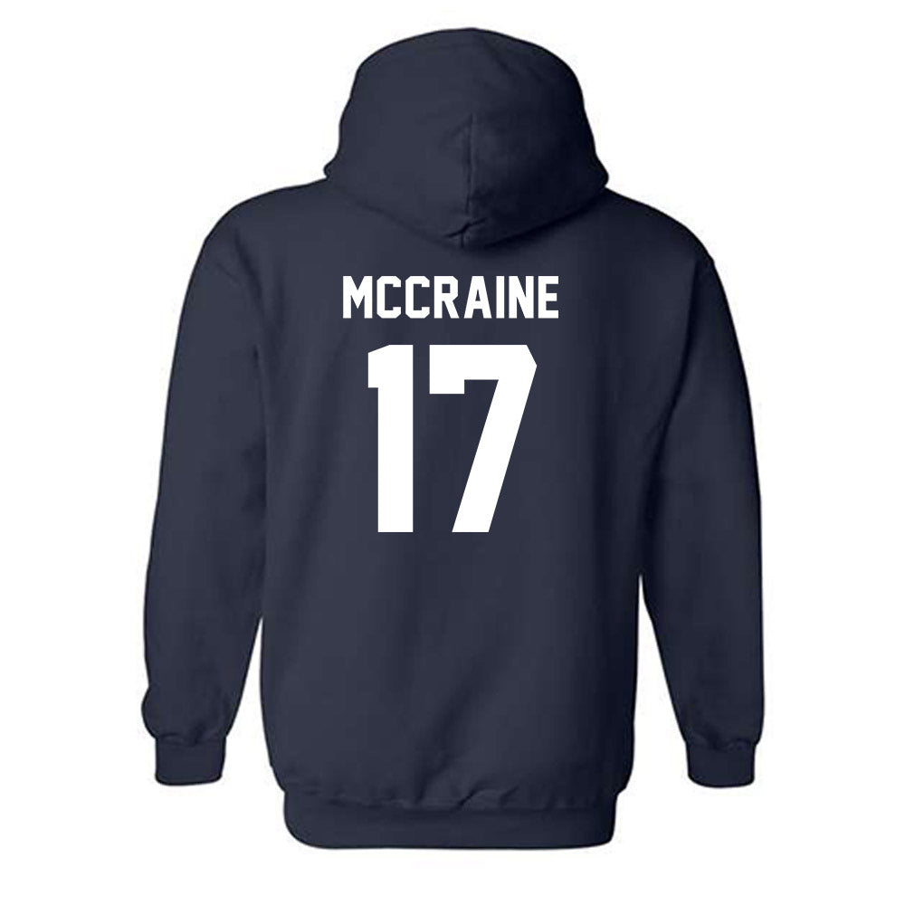 Auburn - NCAA Baseball : Mason McCraine - Generic Shersey Hooded Sweatshirt-1