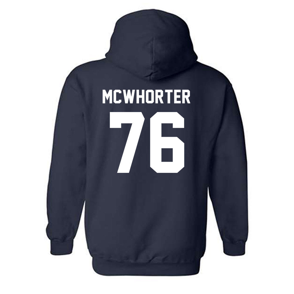 Auburn - NCAA Football : Bear McWhorter - Generic Shersey Hooded Sweatshirt-1