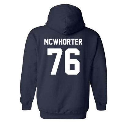 Auburn - NCAA Football : Bear McWhorter - Generic Shersey Hooded Sweatshirt-1