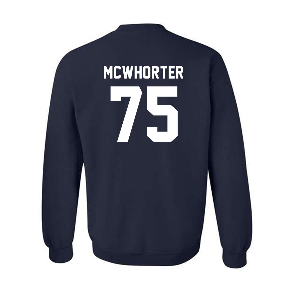 Auburn - NCAA Football : Bear McWhorter - Generic Shersey Crewneck Sweatshirt-1