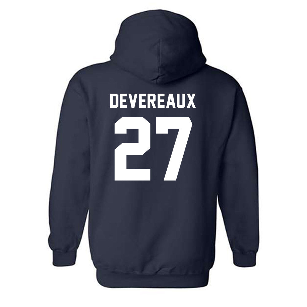 Auburn - NCAA Women's Soccer : Lileah Devereaux - Generic Shersey Hooded Sweatshirt-1