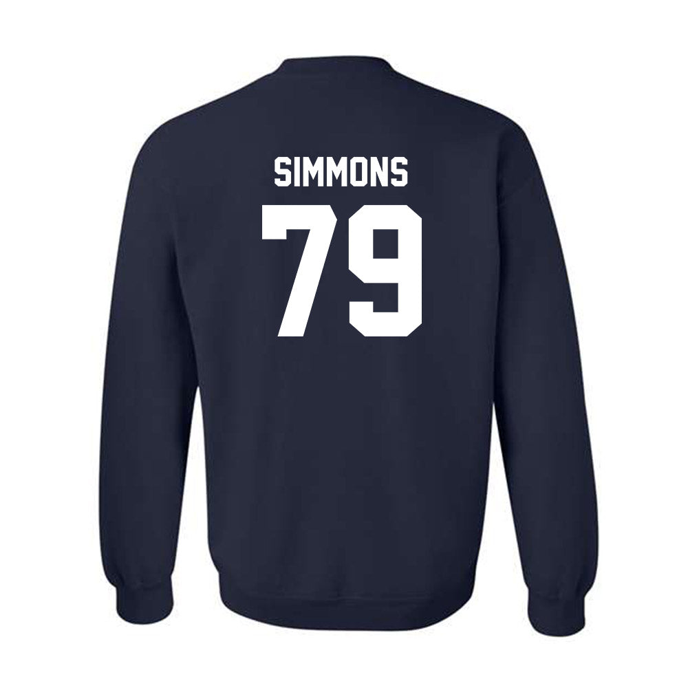 Auburn - NCAA Football : Jo Simmons - Generic Shersey Crewneck Sweatshirt-1