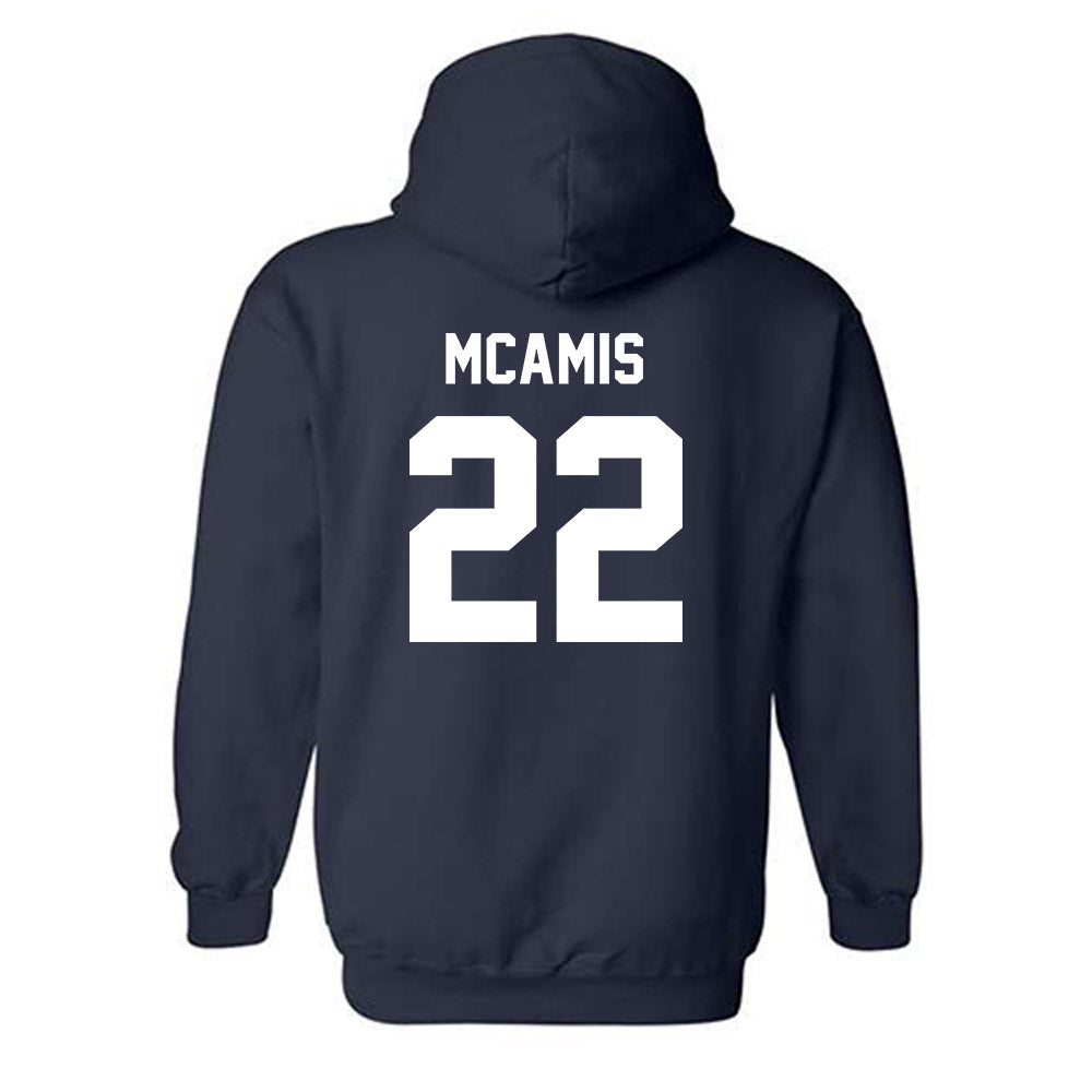 Auburn - NCAA Women's Volleyball : Macy McAmis - Generic Shersey Hooded Sweatshirt-1