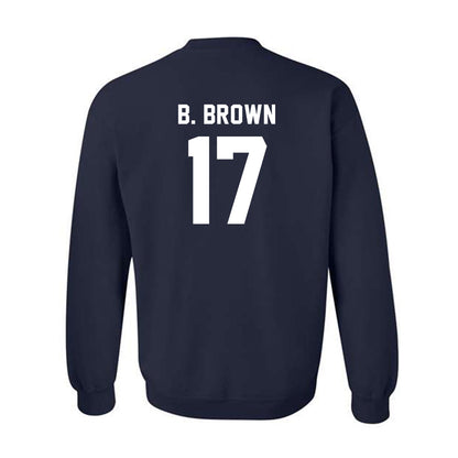 Auburn - NCAA Football : Byrum Brown - Generic Shersey Crewneck Sweatshirt-1