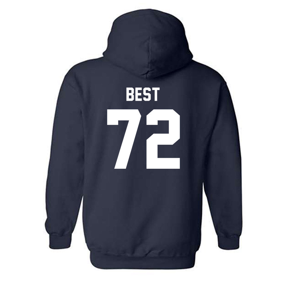 Auburn - NCAA Football : Cole Best - Generic Shersey Hooded Sweatshirt-1