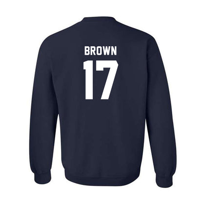 Auburn - NCAA Football : Byrum Brown - Generic Shersey Crewneck Sweatshirt-1