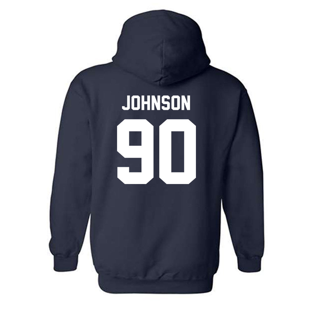 Auburn - NCAA Football : Nathan Johnson - Generic Shersey Hooded Sweatshirt-1