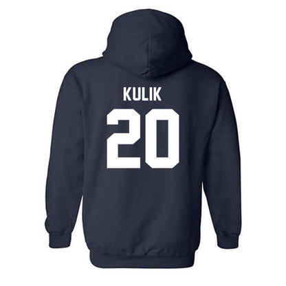 Auburn - NCAA Baseball : Marcel Kulik - Generic Shersey Hooded Sweatshirt-1