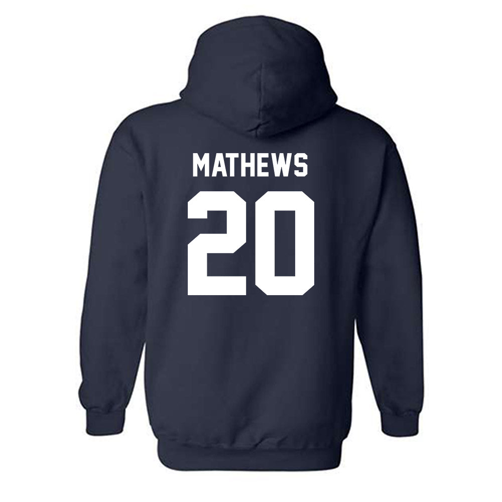 Auburn - NCAA Football : Jacoby Mathews - Generic Shersey Hooded Sweatshirt-1