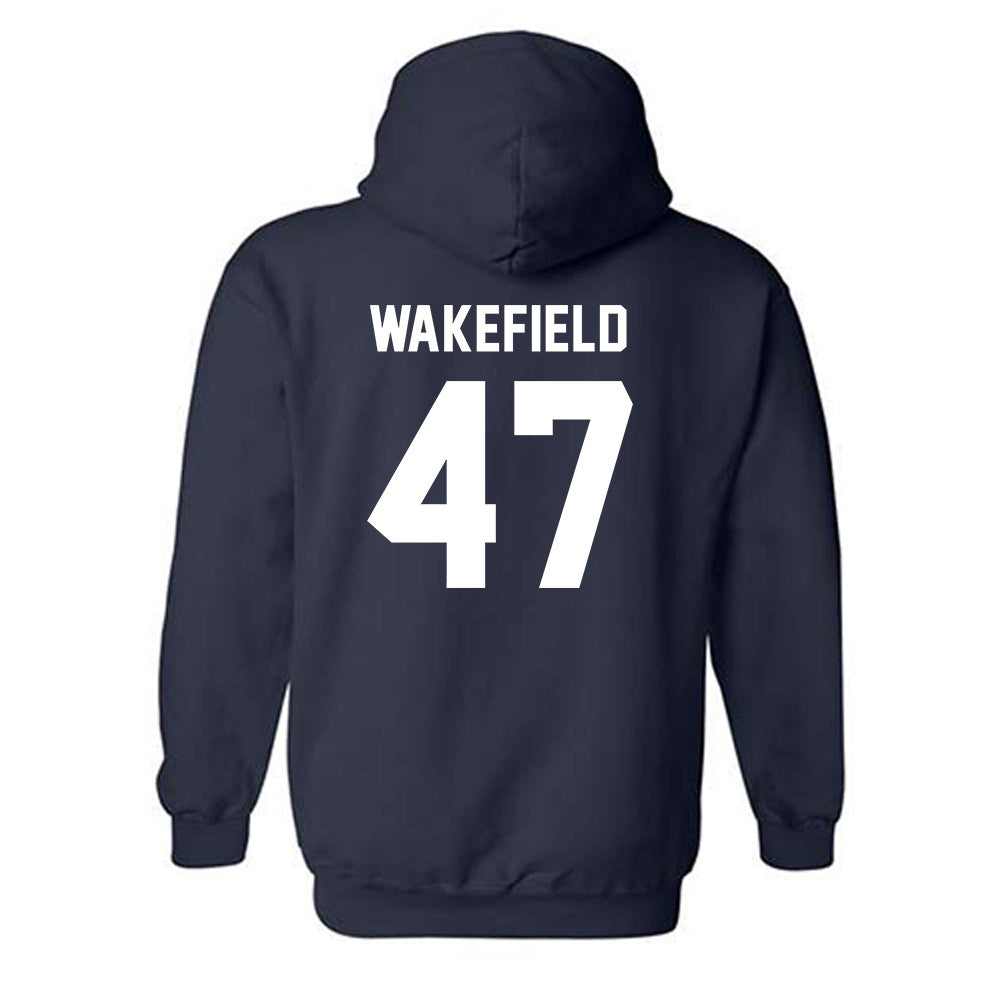Auburn - NCAA Football : Travis Wakefield - Generic Shersey Hooded Sweatshirt-1