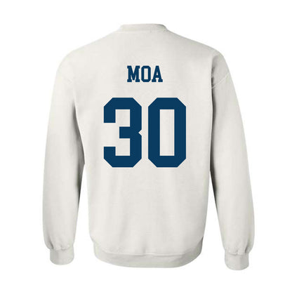 BYU - NCAA Football : Sione Moa - Crewneck Sweatshirt-1