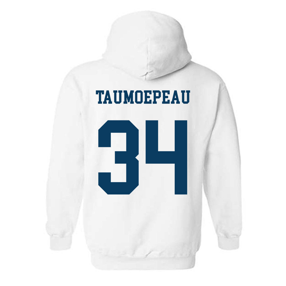 BYU - NCAA Football : Daniel Taumoepeau - Hooded Sweatshirt-1