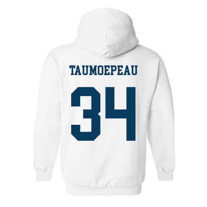 BYU - NCAA Football : Daniel Taumoepeau - Hooded Sweatshirt-1