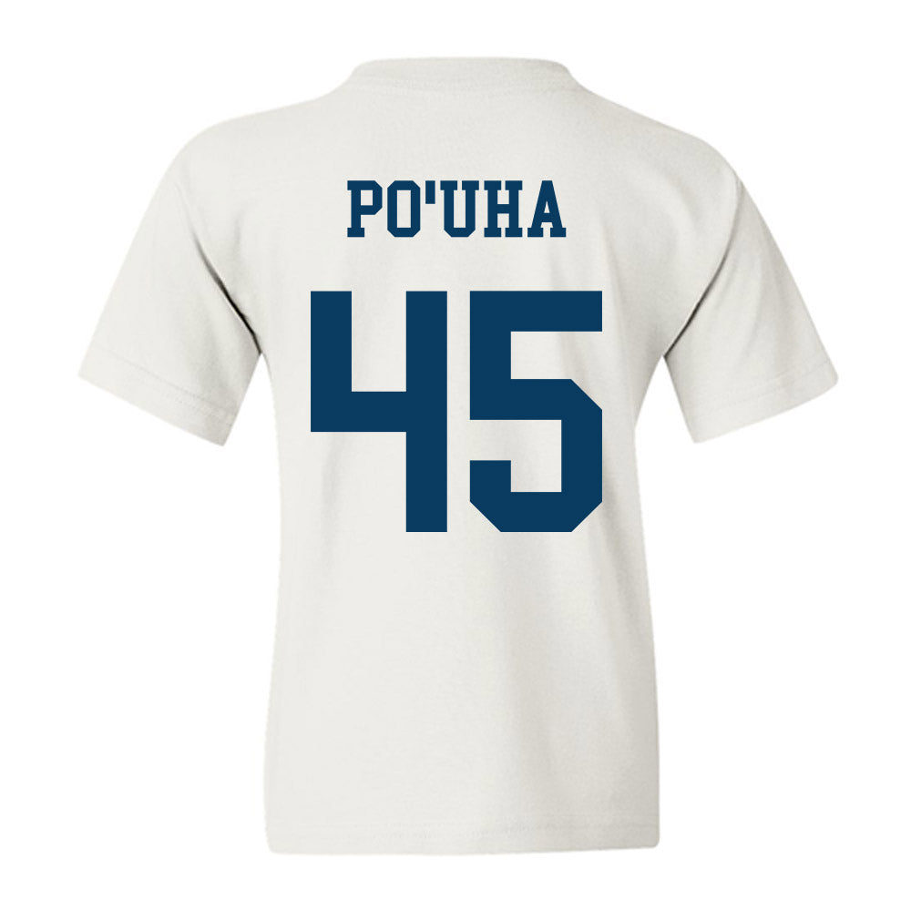 BYU - NCAA Football : Viliami Po'uha - Youth T-Shirt-1