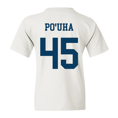 BYU - NCAA Football : Viliami Po'uha - Youth T-Shirt-1