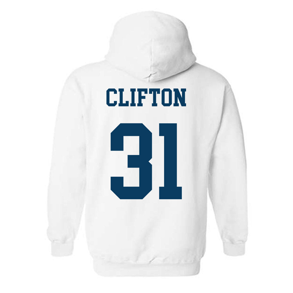 BYU - NCAA Football : Jake Clifton - Hooded Sweatshirt-1