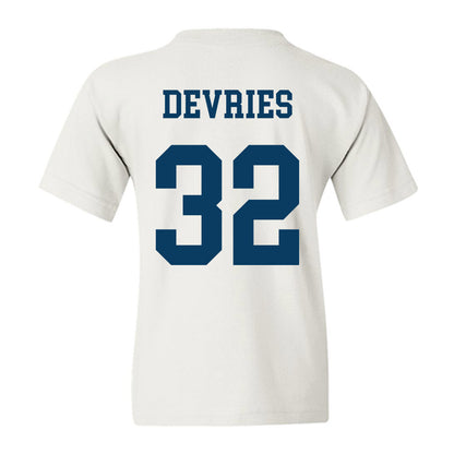 BYU - NCAA Football : Cannon DeVries - Youth T-Shirt-1