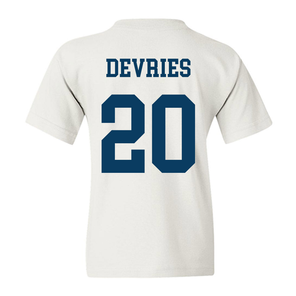BYU - NCAA Football : Cannon DeVries - Youth T-Shirt-1