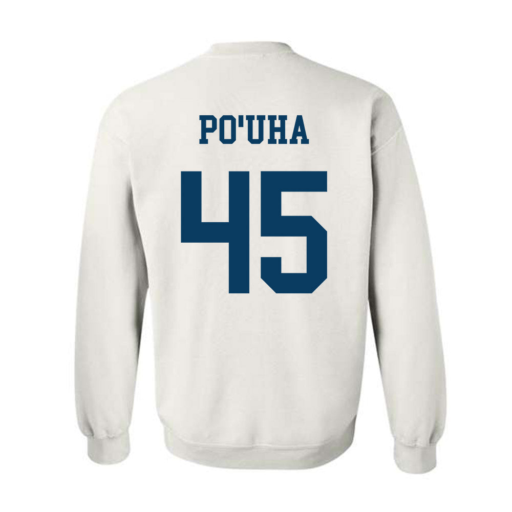 BYU - NCAA Football : Viliami Po'uha - Crewneck Sweatshirt-1