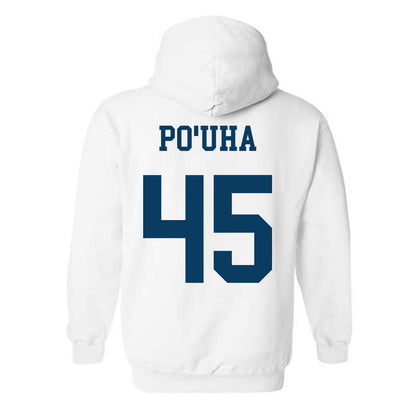 BYU - NCAA Football : Viliami Po'uha - Hooded Sweatshirt-1