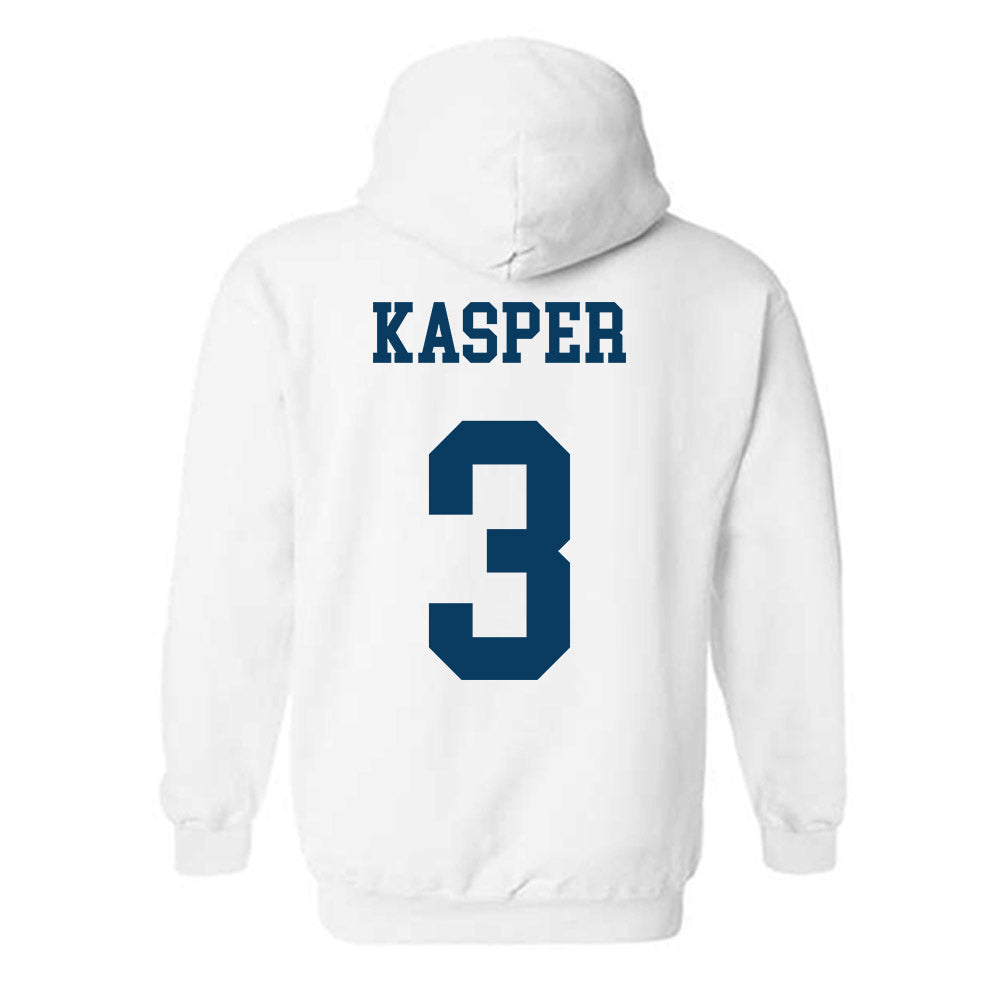BYU - NCAA Football : Kyler Kasper - Hooded Sweatshirt-1
