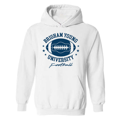BYU - NCAA Football : Cannon DeVries - Hooded Sweatshirt-0