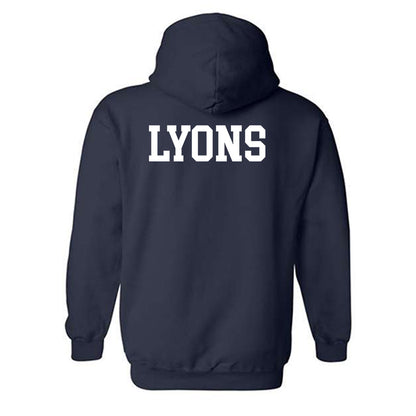 BYU - NCAA Football : Walker Lyons - Sports Shersey Hooded Sweatshirt-1