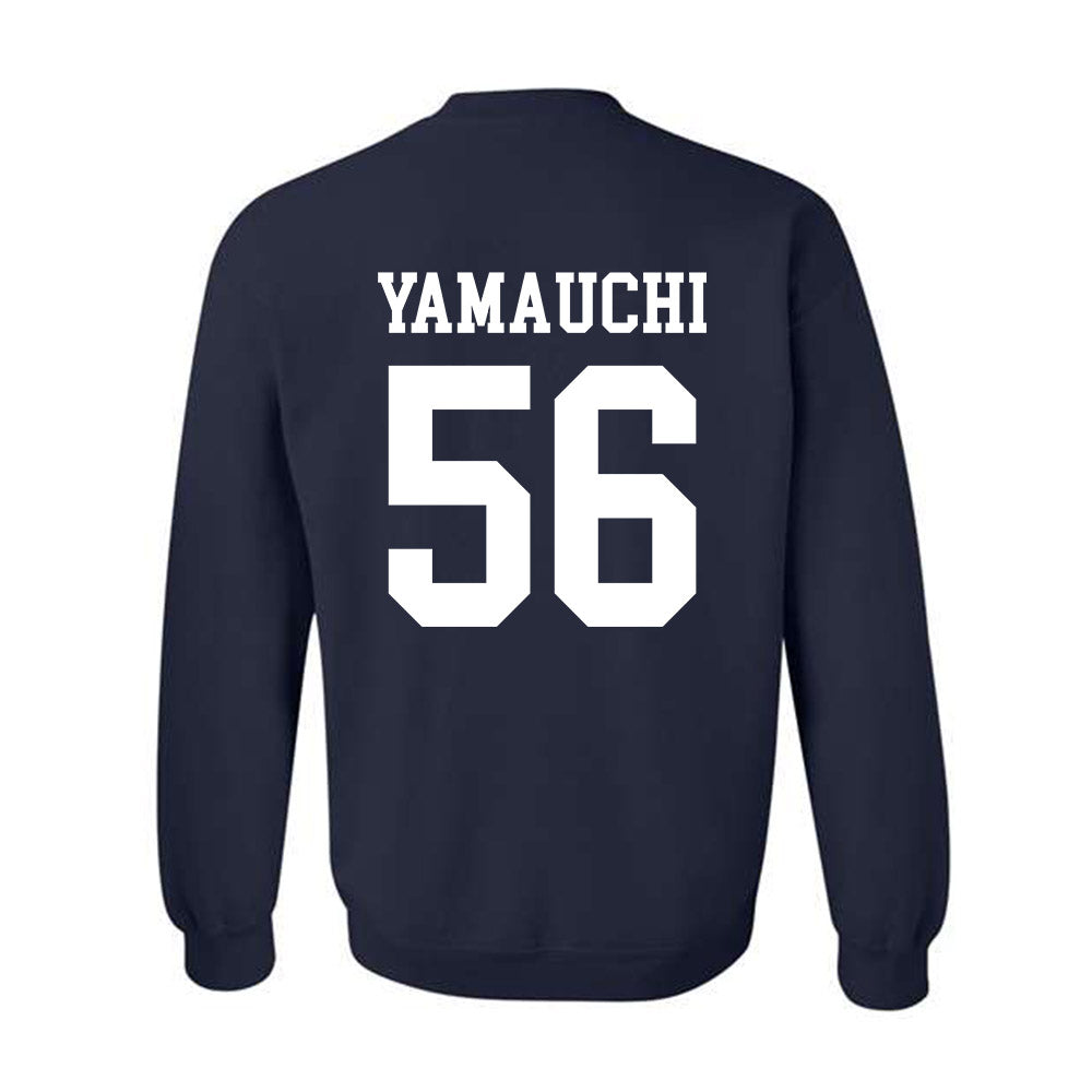 BYU - NCAA Football : Zak Yamauchi - Sports Shersey Crewneck Sweatshirt-1