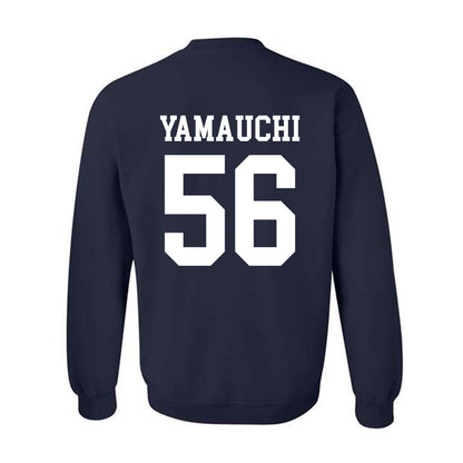 BYU - NCAA Football : Zak Yamauchi - Sports Shersey Crewneck Sweatshirt-1