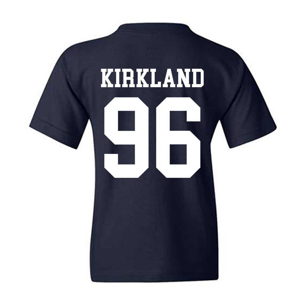 BYU - NCAA Football : Justin Kirkland - Sports Shersey Youth T-Shirt-1