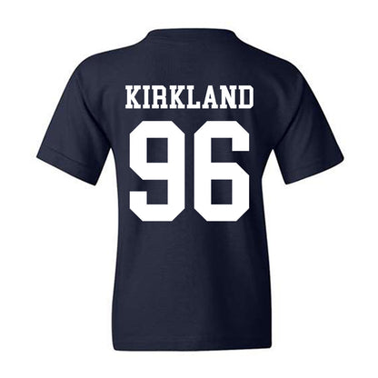 BYU - NCAA Football : Justin Kirkland - Sports Shersey Youth T-Shirt-1