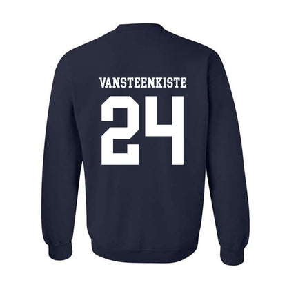 BYU - NCAA Football : Payton VanSteenkiste - Sports Shersey Crewneck Sweatshirt-1