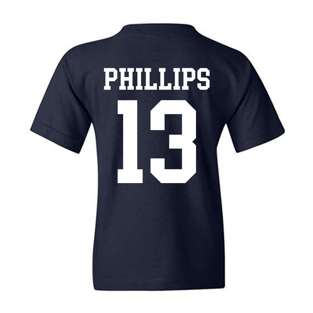 BYU - NCAA Football : Jojo Phillips - Sports Shersey Youth T-Shirt-1