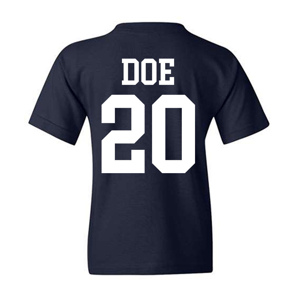 BYU - NCAA Football : Kevin Doe - Sports Shersey Youth T-Shirt-1