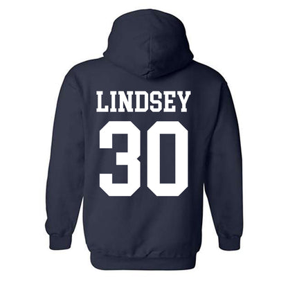 BYU - NCAA Football : Braxton Lindsey - Sports Shersey Hooded Sweatshirt-1