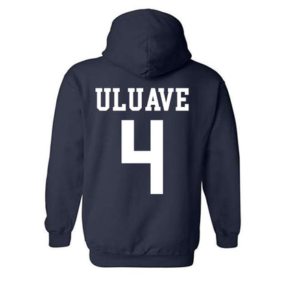 BYU - NCAA Football : Cade Uluave - Sports Shersey Hooded Sweatshirt-1