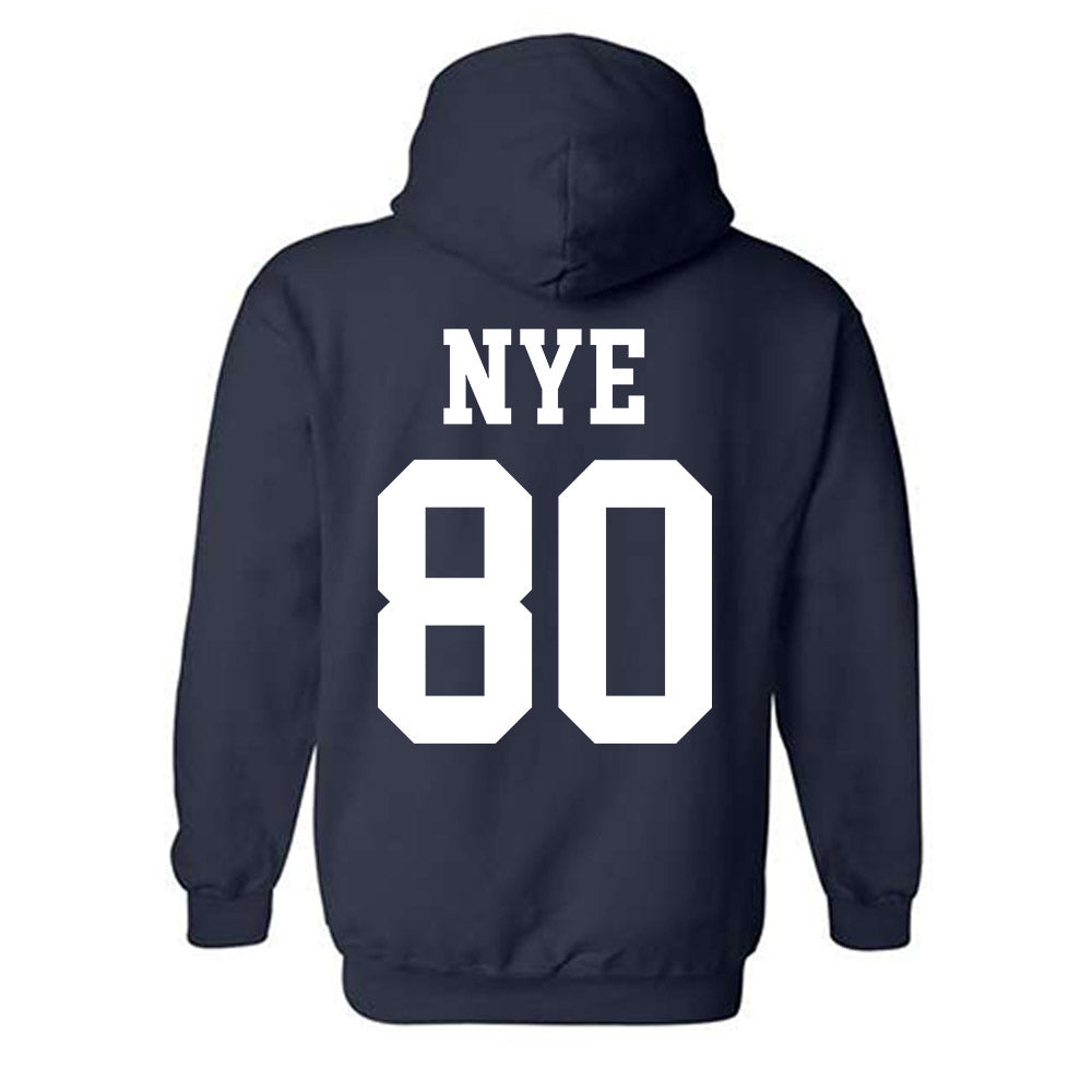 BYU - NCAA Football : Jacob Nye - Sports Shersey Hooded Sweatshirt-1