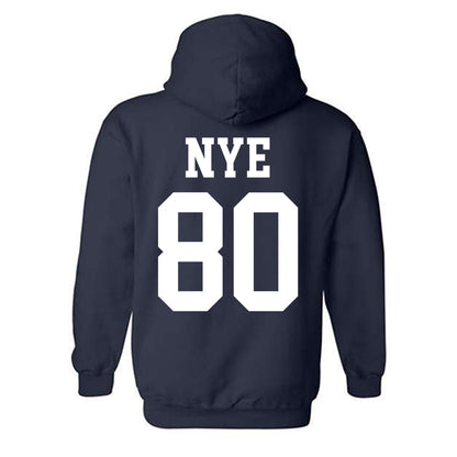 BYU - NCAA Football : Jacob Nye - Sports Shersey Hooded Sweatshirt-1