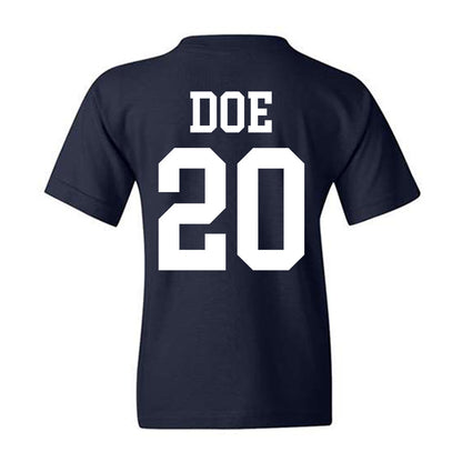 BYU - NCAA Football : Kevin Doe - Sports Shersey Youth T-Shirt-1