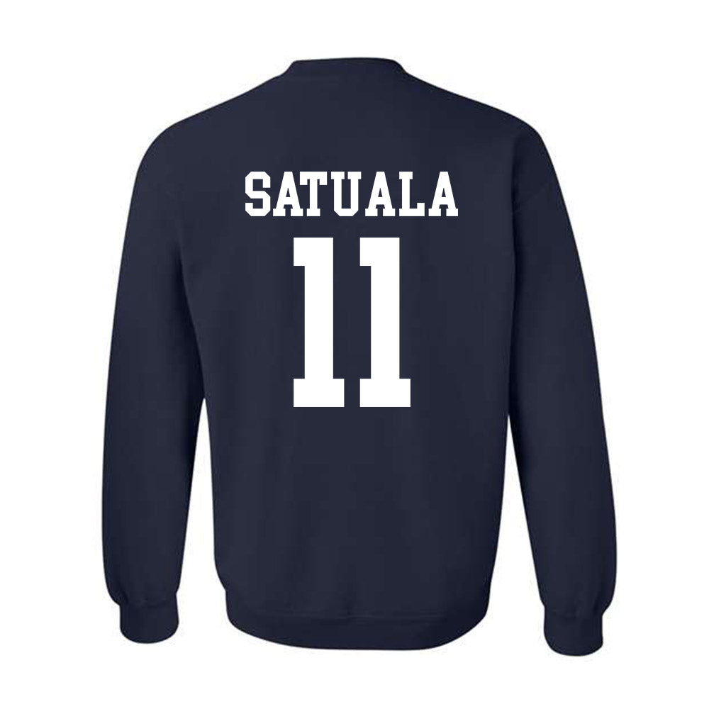 BYU - NCAA Football : Faletau Satuala - Sports Shersey Crewneck Sweatshirt-1