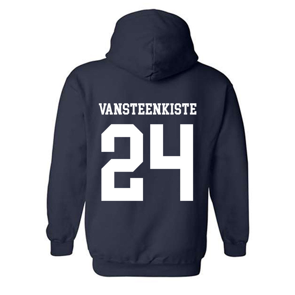 BYU - NCAA Football : Payton VanSteenkiste - Sports Shersey Hooded Sweatshirt-1