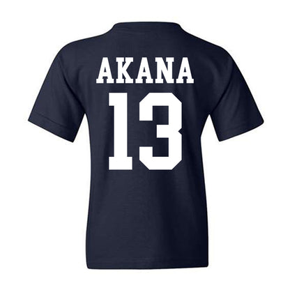 BYU - NCAA Football : Tausili Akana - Sports Shersey Youth T-Shirt-1