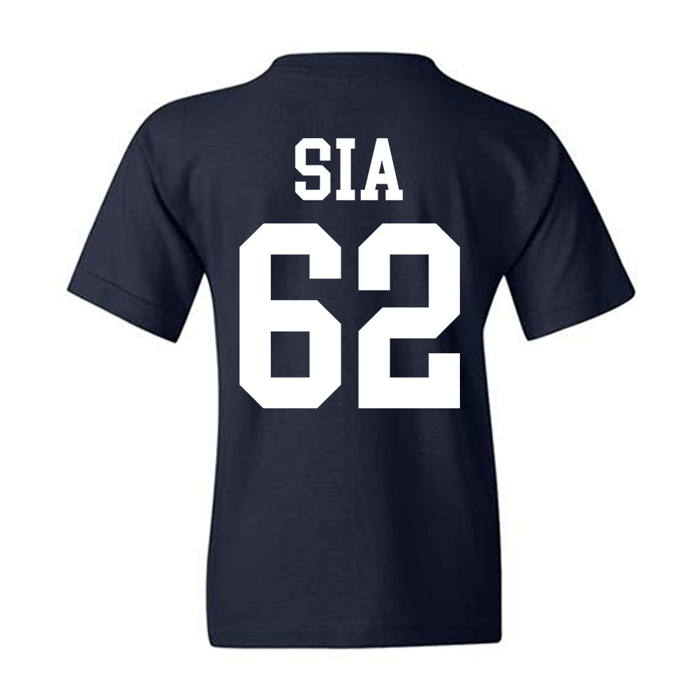 BYU - NCAA Football : Jr Sia - Sports Shersey Youth T-Shirt-1