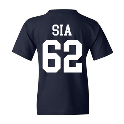 BYU - NCAA Football : Jr Sia - Sports Shersey Youth T-Shirt-1