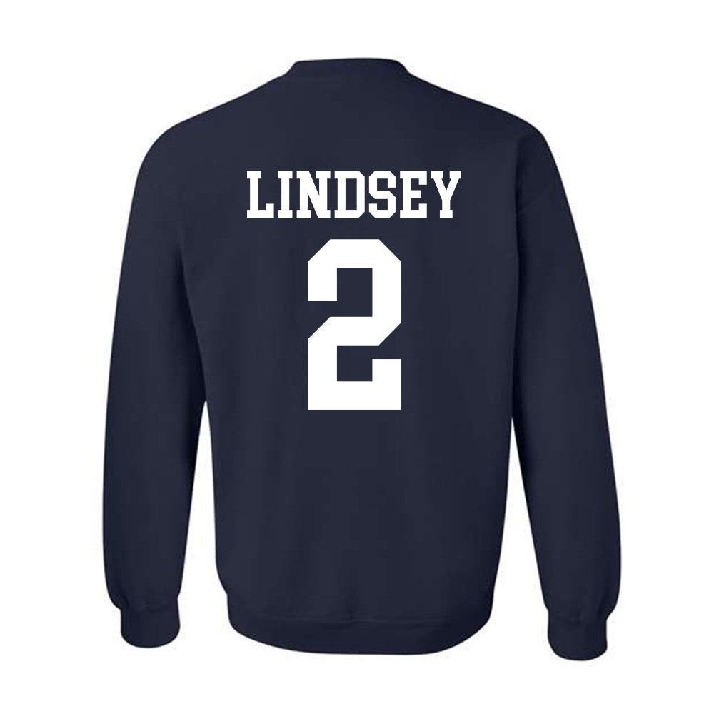 BYU - NCAA Football : Braxton Lindsey - Sports Shersey Crewneck Sweatshirt-1