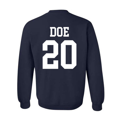 BYU - NCAA Football : Kevin Doe - Sports Shersey Crewneck Sweatshirt-1