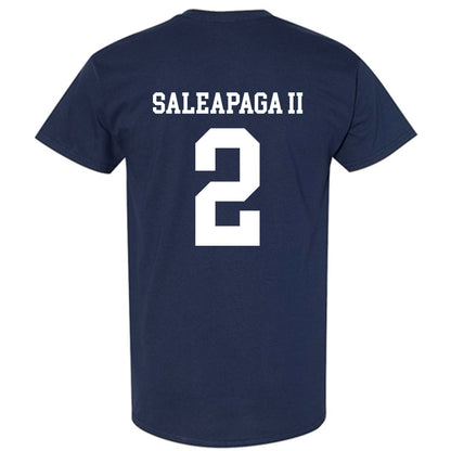 BYU - NCAA Football : Roger Saleapaga II - Sports Shersey T-Shirt-1